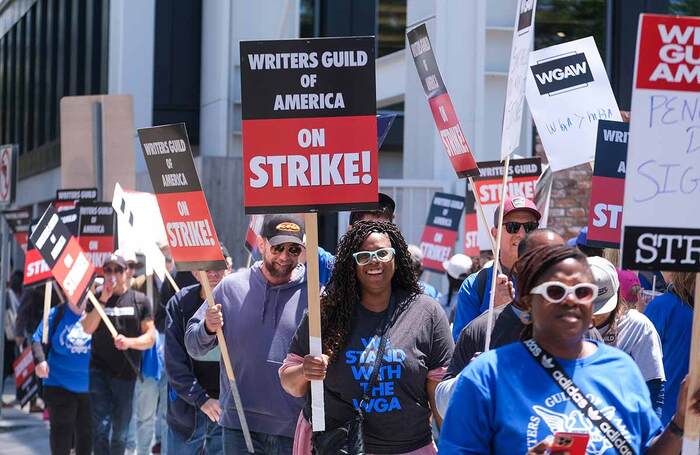 The Writers Guild of America West and Writers Guild of America East have been striking since May 2. Photo: Shutterstock