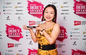 BEST CREATIVE WEST END DEBUT WINNER - TINGYING DONG - PHOTO BY ALEX BRENNER
