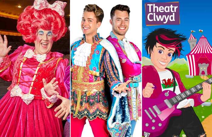 Coming to a theatre near you, this Christmas – Cinderella at the Nottingham Playhouse, Cinderella at the Swansea Grand Theatre and Sleeping Beauty at Theatr Clwyd's big top theatre. Photos: Phil Crow/Imagine Theatre
