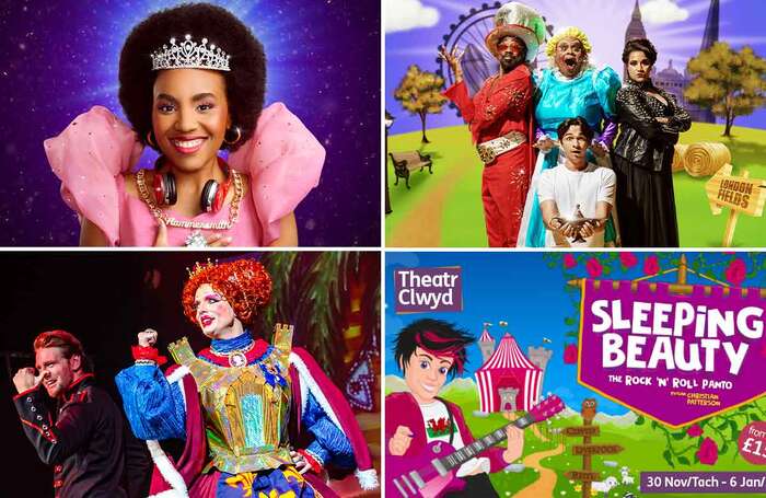 Oh yes it is! A selection of this year's pantos. Photo: (top left) The Other Richard