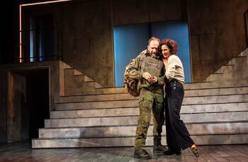 Macbeth starring Ralph Fiennes and Indira Varma extends London run