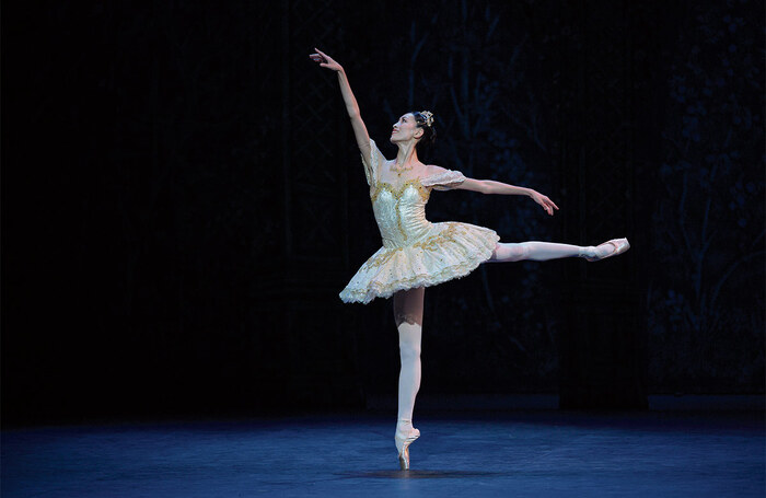 Sangeun Lee in English National Ballet: Nutcracker at London Coliseum, London: Photo: Laurent Liotardo