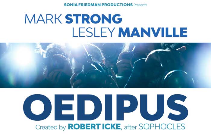 Mark Strong and Lesley Manville to star in Robert Icke's Oedipus