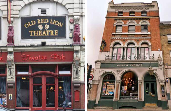 Uncertain futures: London's Old Red Lion and Hope Theatres