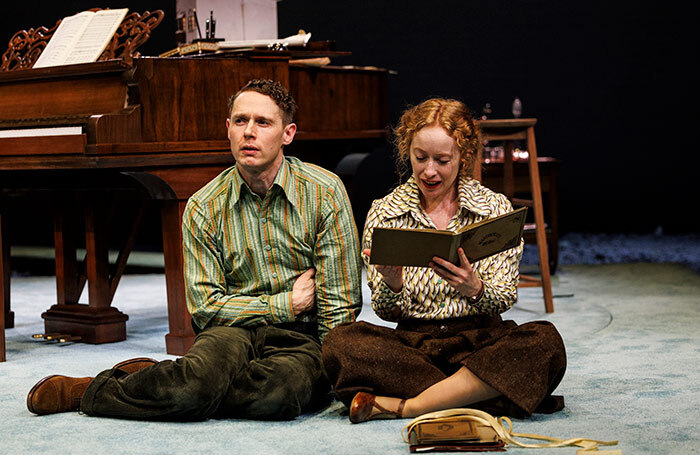 Samuel Barnett and Victoria Yeates in Ben and Imo at the Swan Theatre, Stratford-Upon-Avon. Photo: RSC/Ellie Kurttz