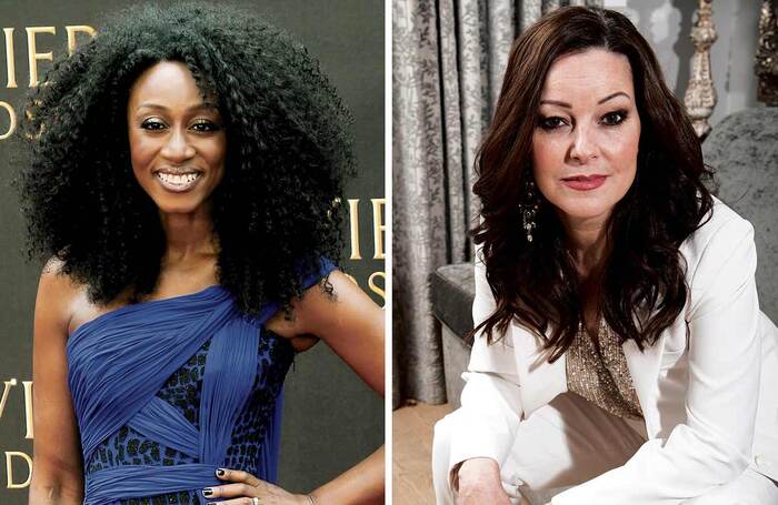 Beverley Knight and Ruthie Henshall. Photos: Fred Duval/Shutterstock; Murray Sanders