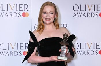 Oliviers 2024: Sarah Snook urges theatre not to shy away from ‘digital’ work