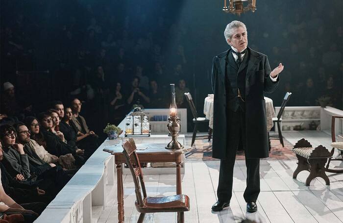 Michael Imperioli in An Enemy of the People at the Circle in the Square Theatre, Broadway. Photo: Emilio Madrid