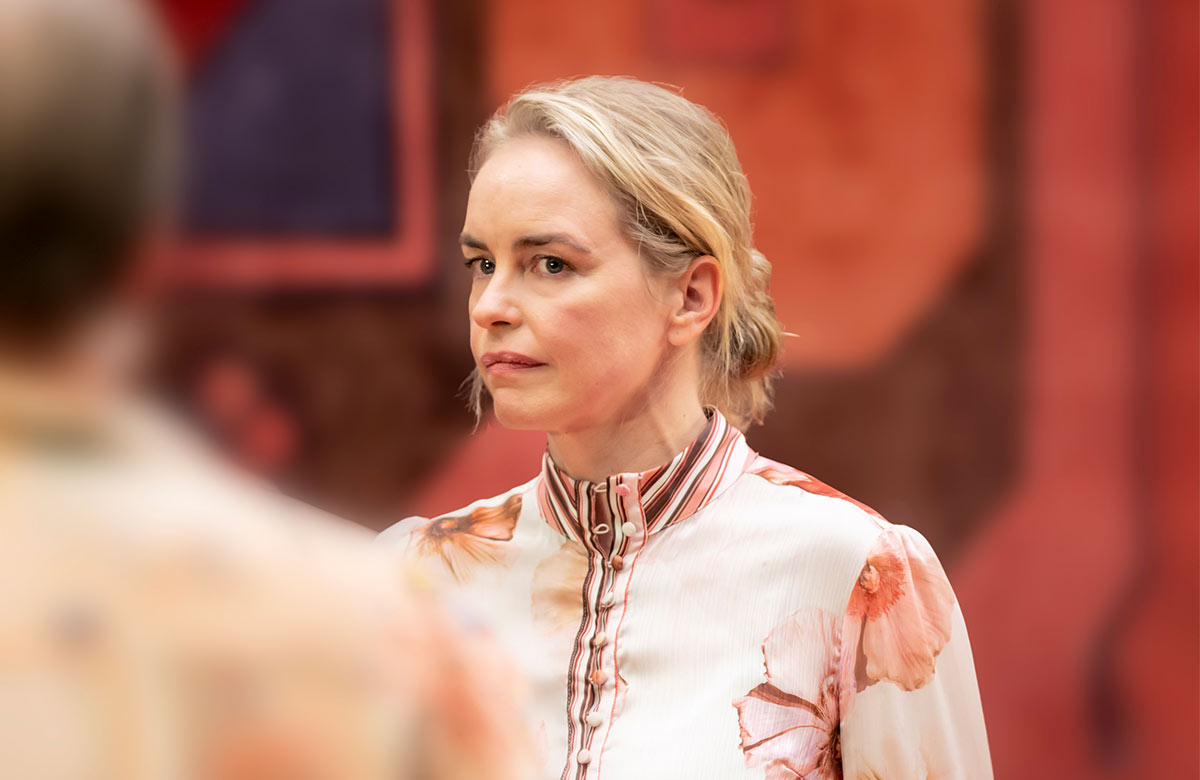 Nina Hoss in The Cherry Orchard at the Donmar Warehouse, London. Photo: Johan Persson