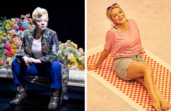 Sarah Snook in The Picture of Dorian Gray and Sheridan Smith in Shirley Valentine. Photos: Marc Brenner/John Wilson