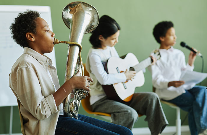 Newly created music hubs will deliver activities for children and young people. Photo: Shutterstock