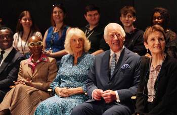 Charles and Camilla pay royal visit to RADA