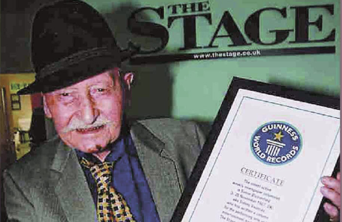 Guinness World record at The Stage – 20 years ago in The Stage